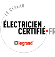 Electricien certifié Legrand